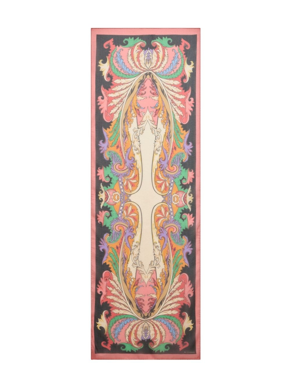 silk chiffon scarf - 3