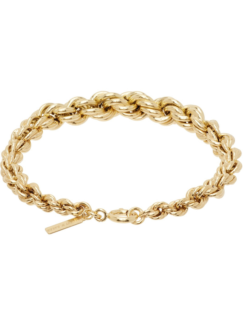 ERNEST W. BAKER Twisted Rope Chain Bracelet outlook