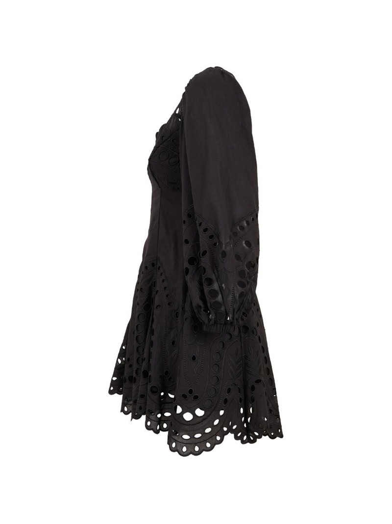 Esmare scalloped embroidered mini dress 3
