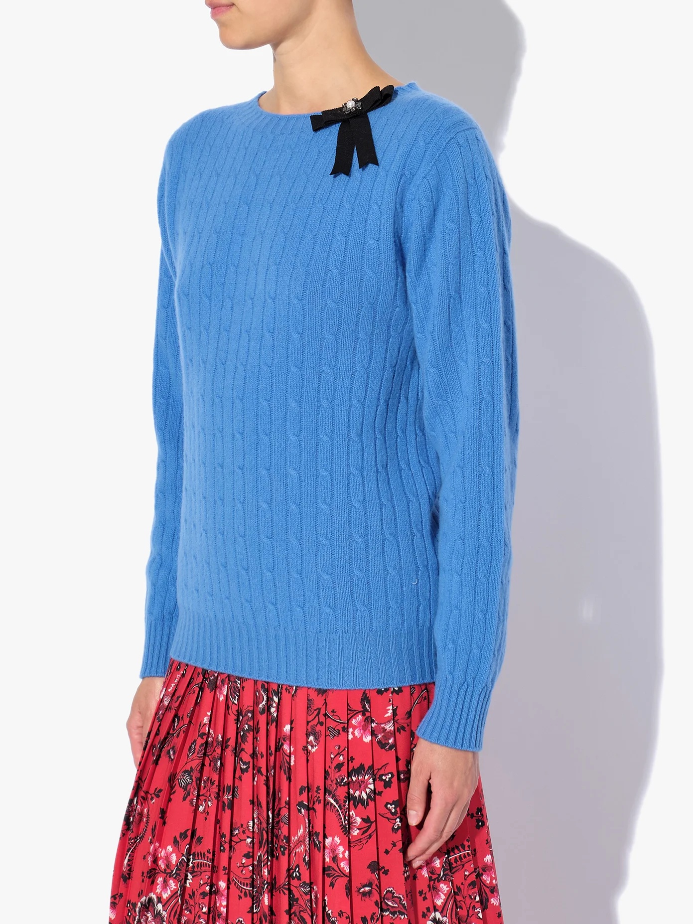 Dalton bow-embellished sweater - 3