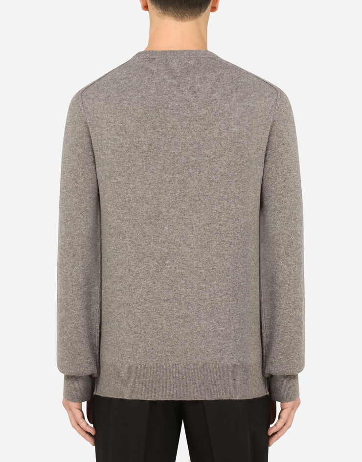 Cashmere round-neck sweater - 3