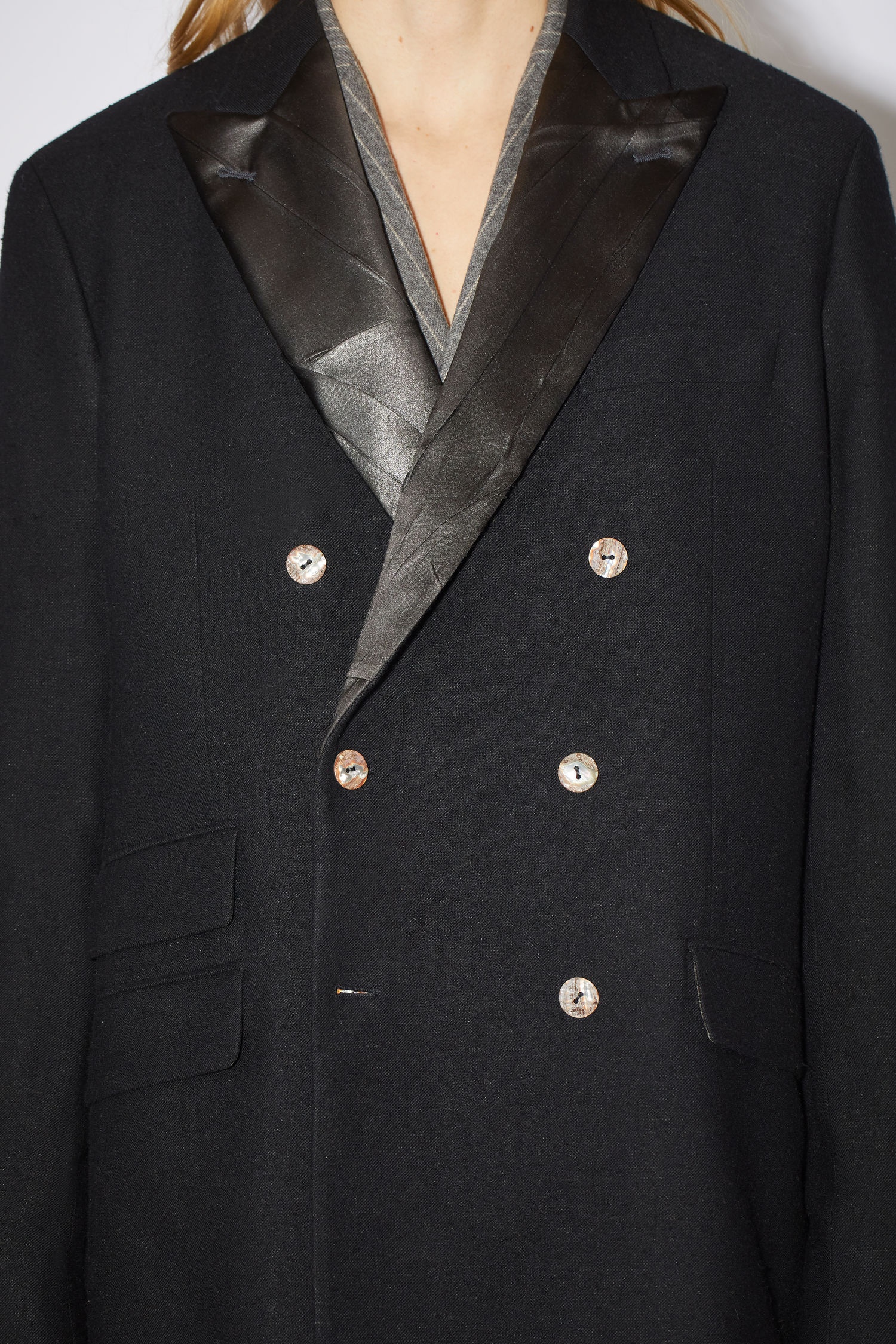 Tailored suit jacket - Black - 6