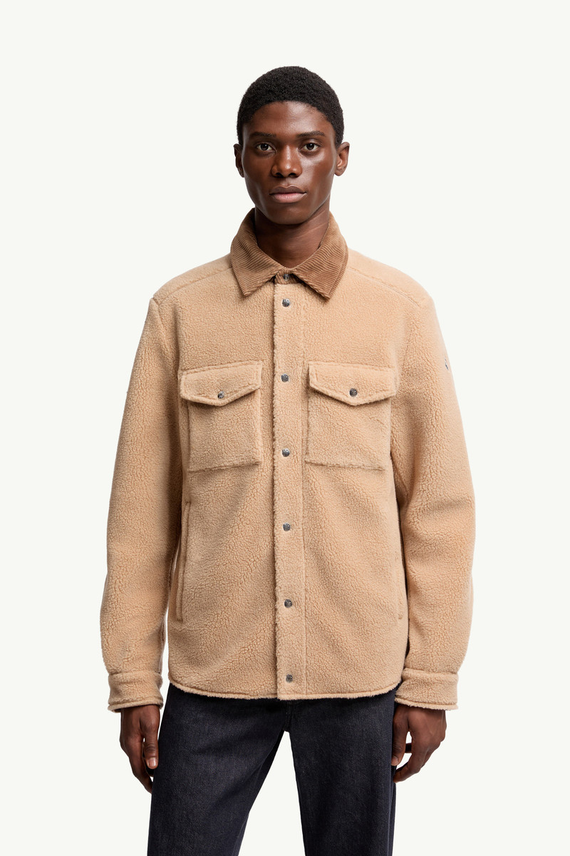 Teddy Corduroy-Trimmed Shirt Jacket 3