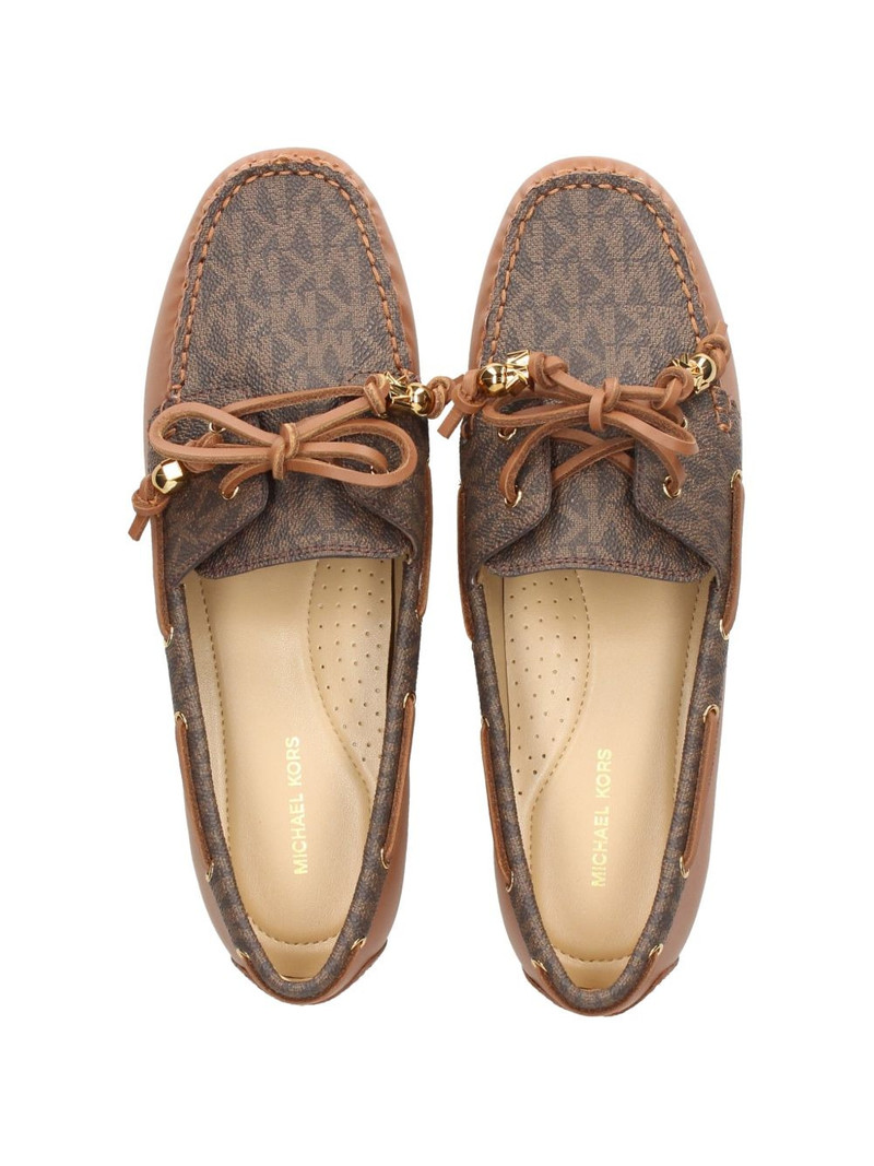 Fallon monogram tie loafers 3