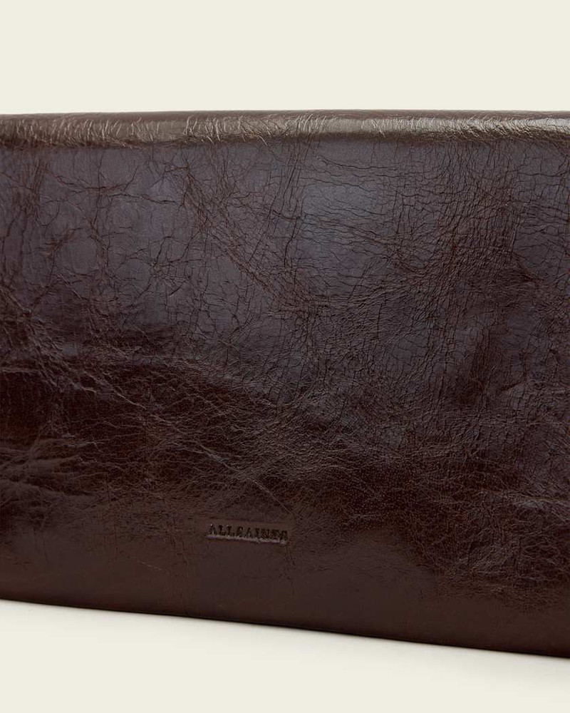 HARLUNA LEATHER CLUTCH BAG 5