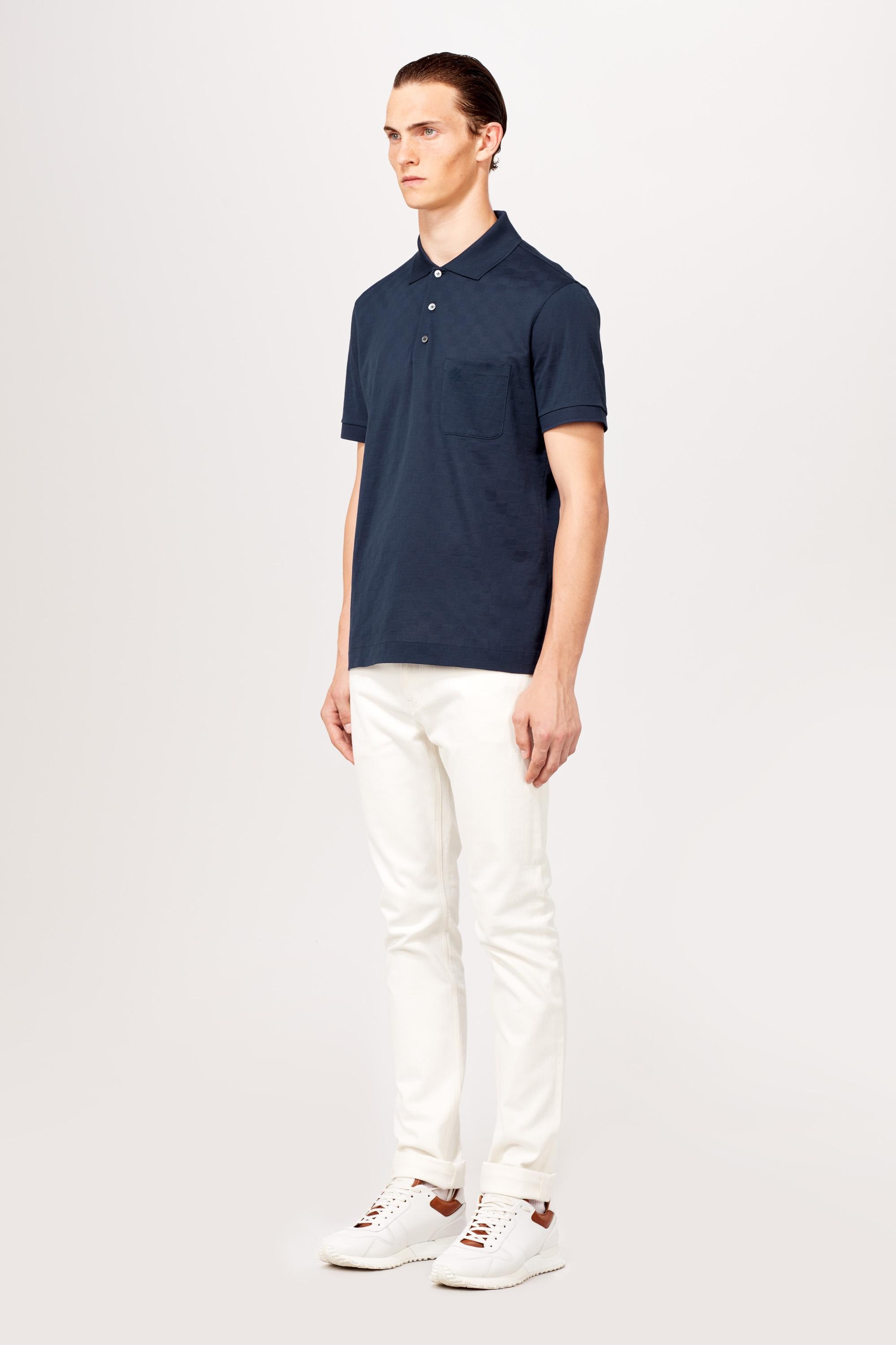 Classic Damier Pique Polo - 4