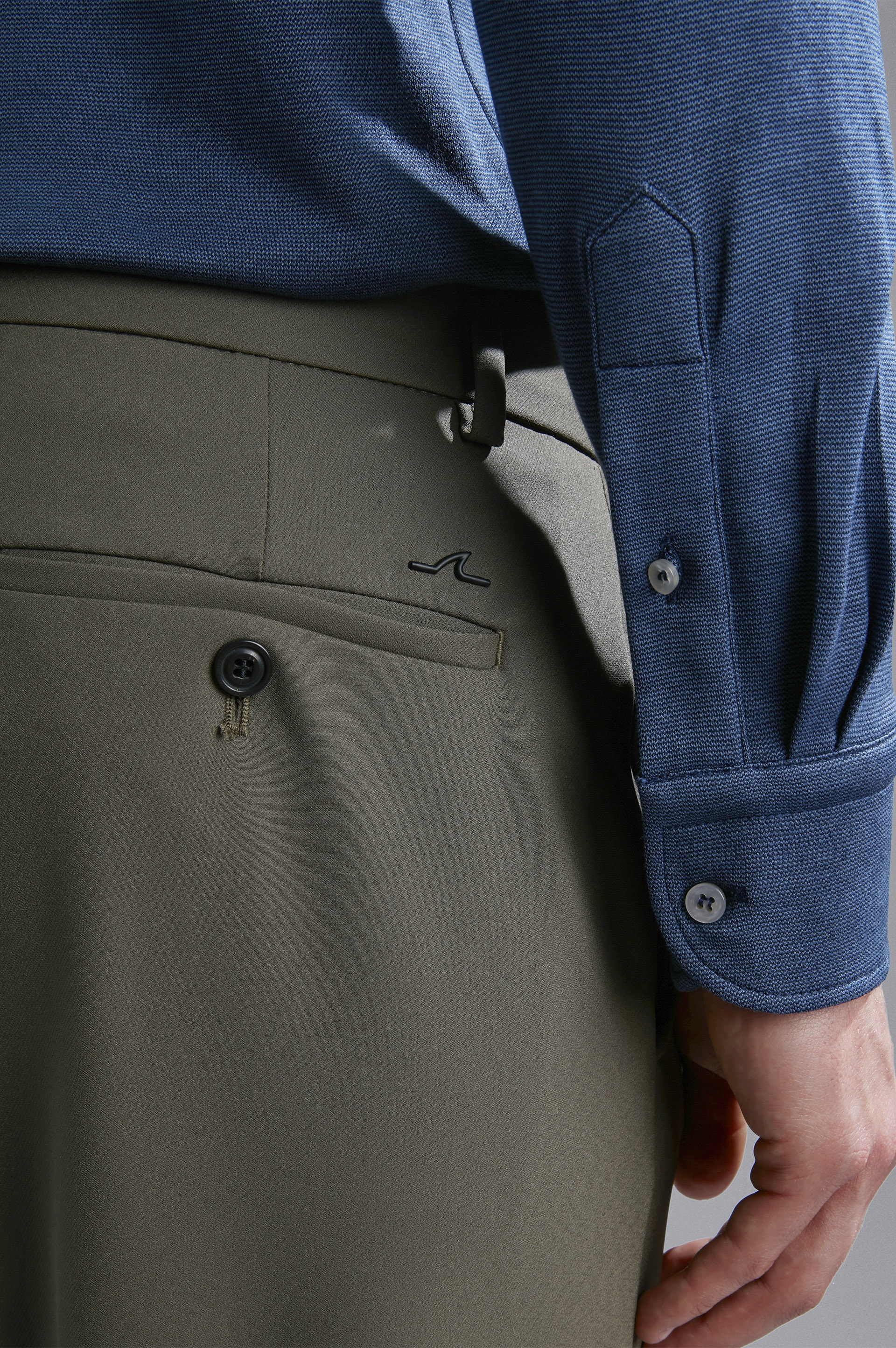 DYNAMIC STRETCH CHINO TROUSERS - 4