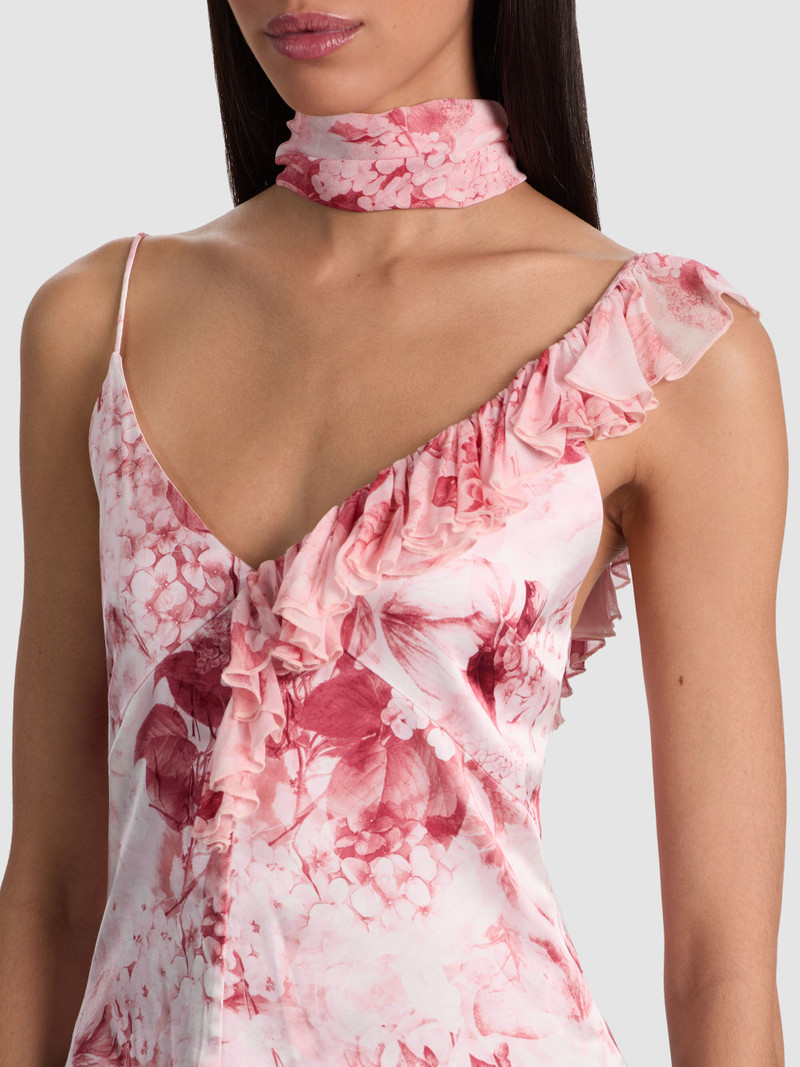 ZELDA RUFFLE TANK WITH SCARF 5