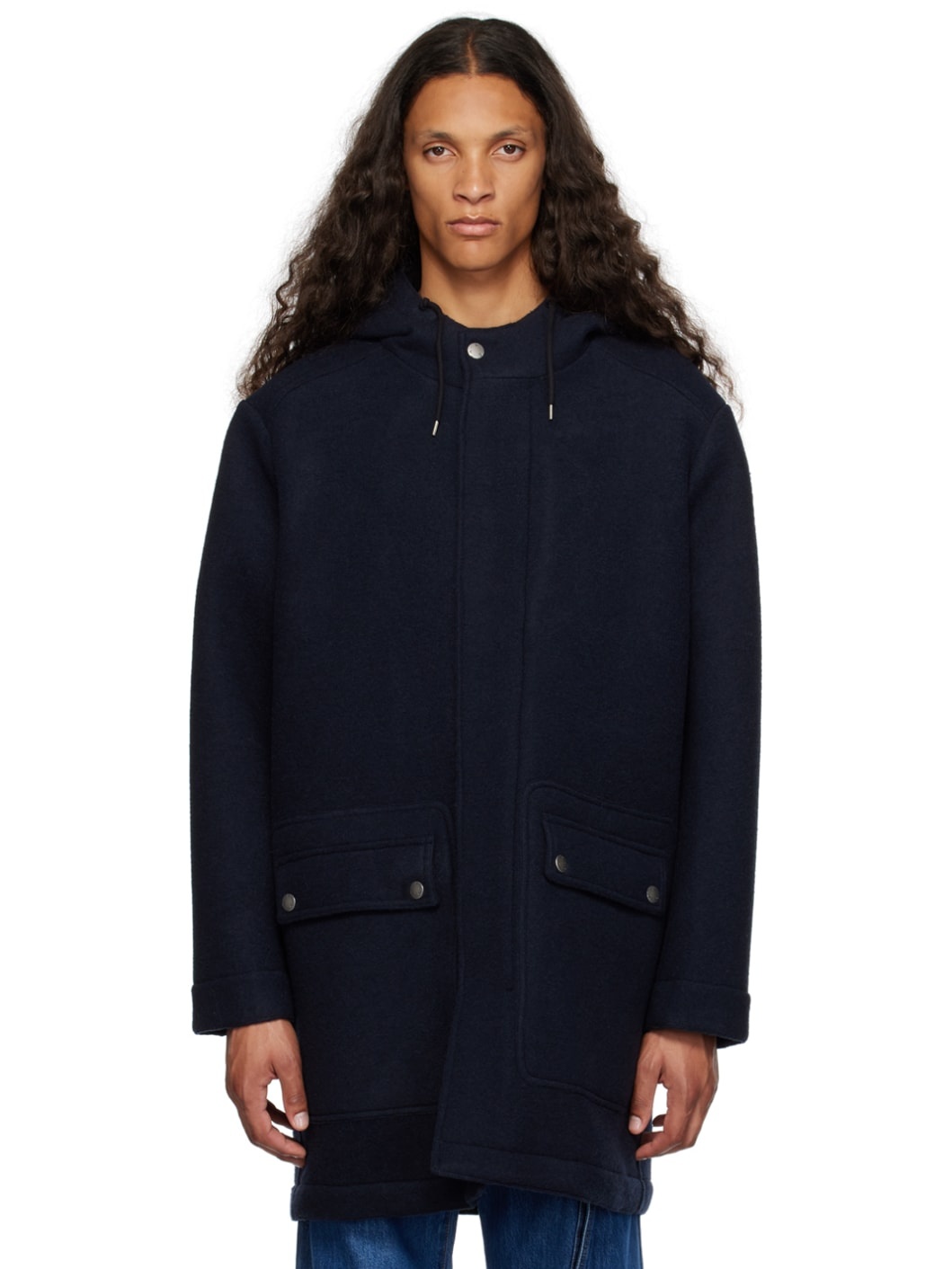 Navy Mathias Coat - 1