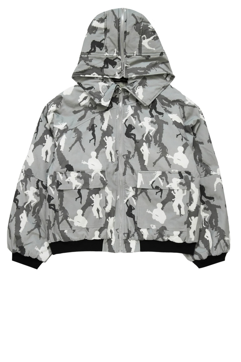 Spencer Badu Camo Jacket Multi 1