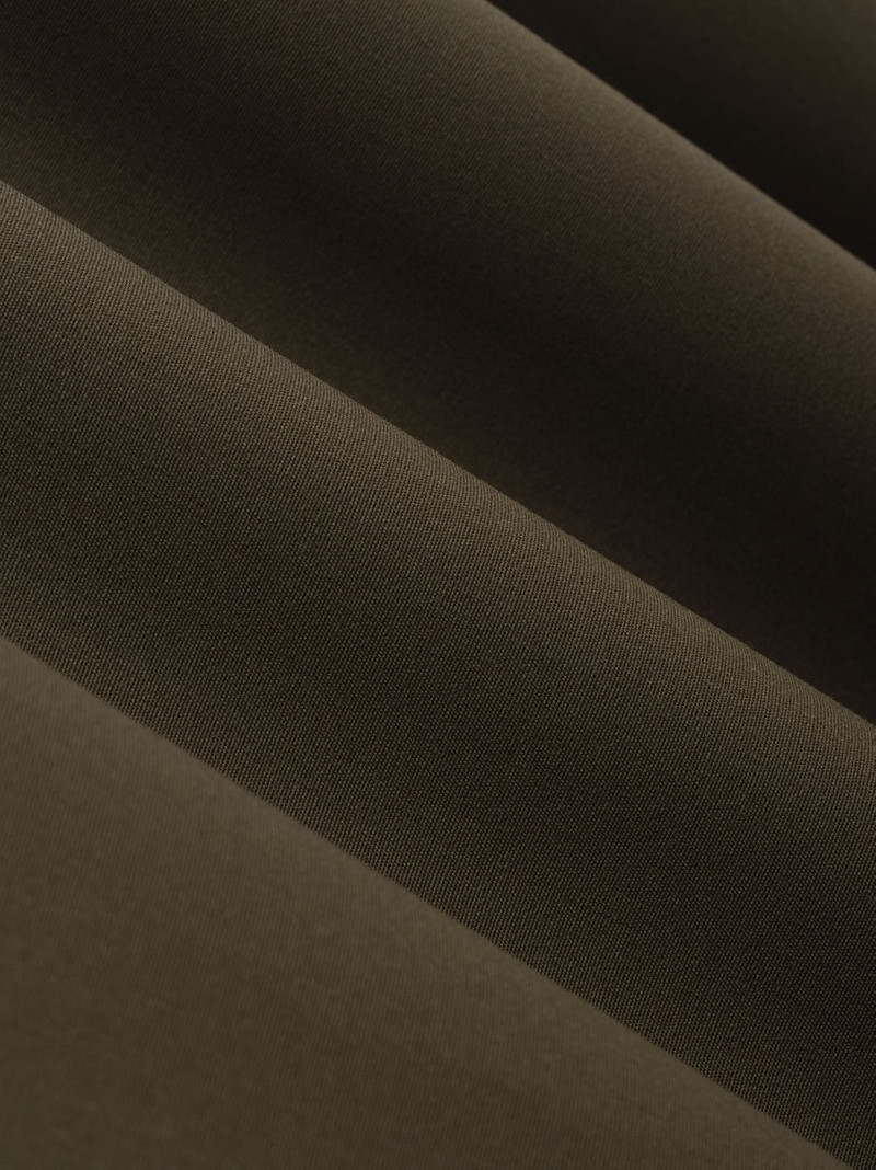 Wool Crepe High Neck Jacket 4