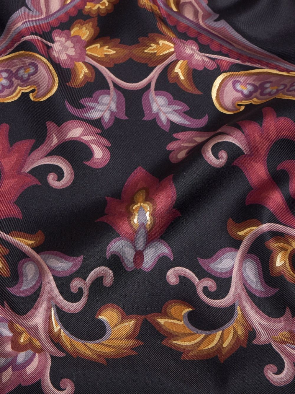 printed silk shirt - 5