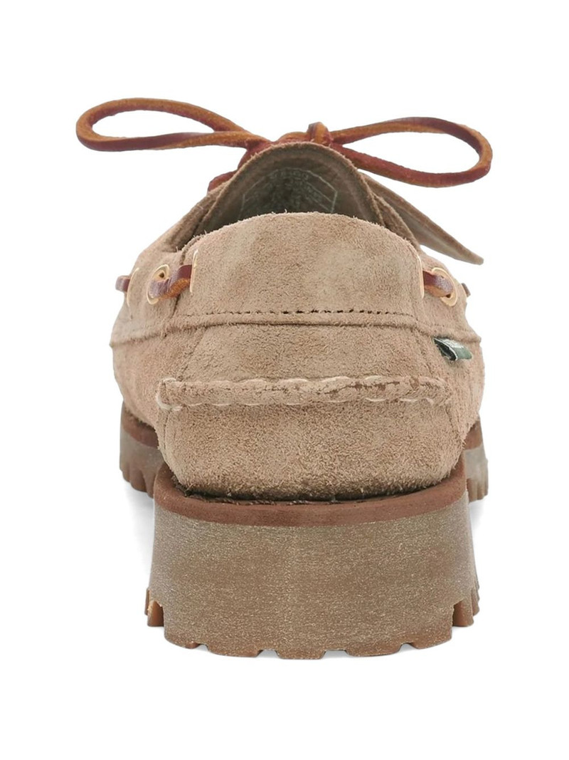 SEBAGO Ranger suede lace-up boat shoes outlook