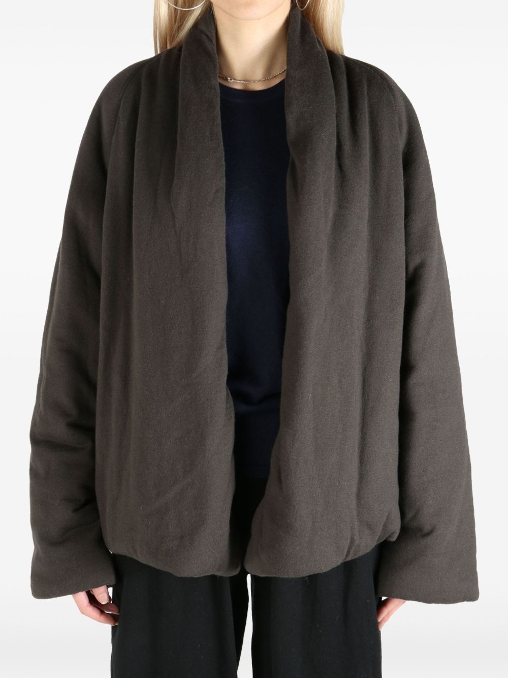 padded kimono jacket - 3