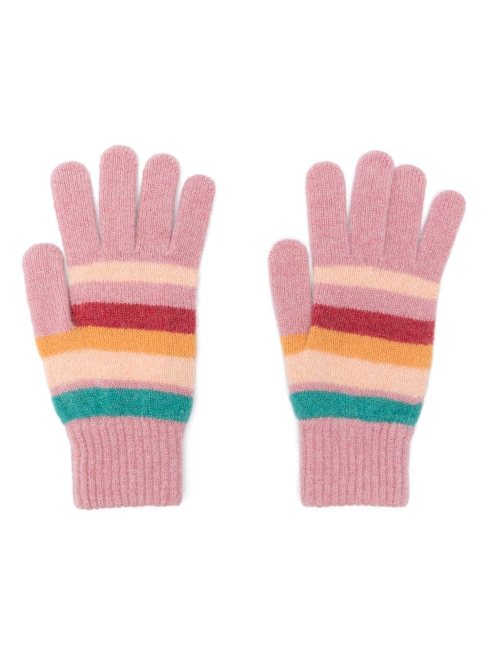 knit swirl gloves - 1
