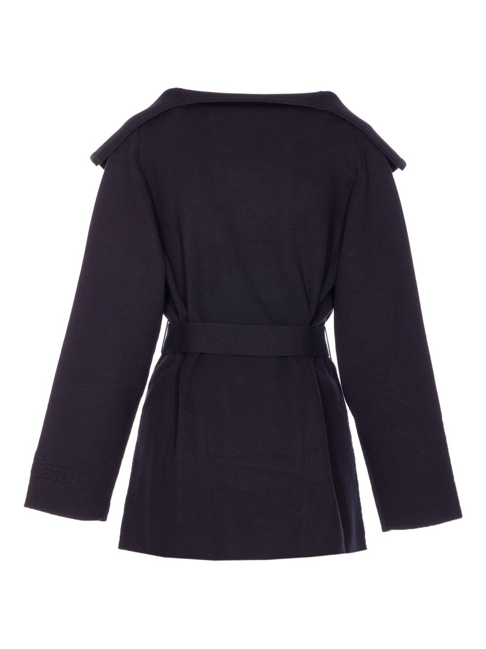belted coat - 2