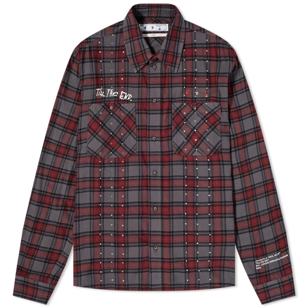 END. x Off-White  Arrows Flannel Shirt - 1