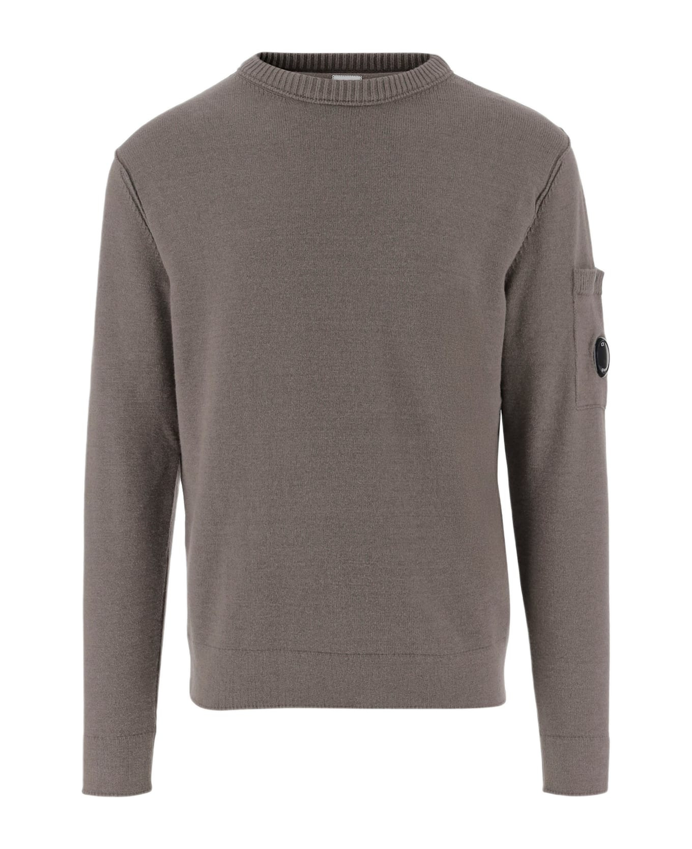 Cotton Blend Sweater With Logo - 1