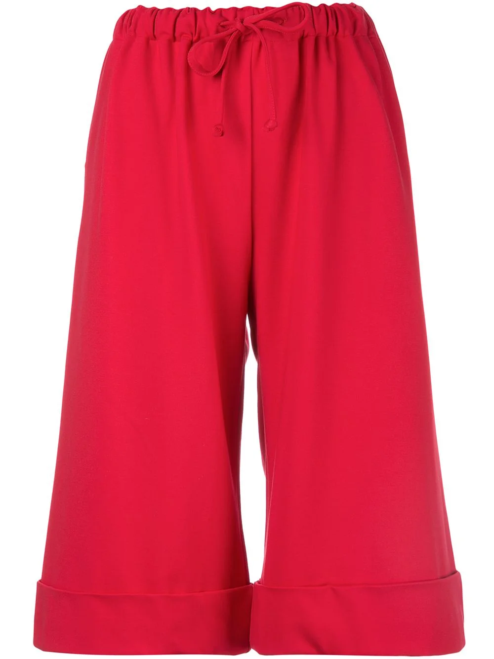 wide-leg cropped trousers - 1
