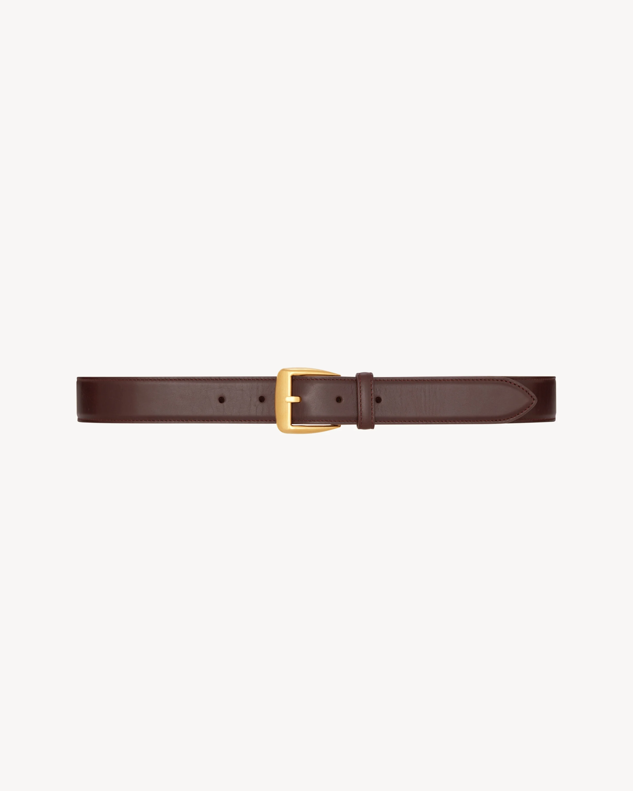 TRAPEZOID BELT IN LEATHER - 1