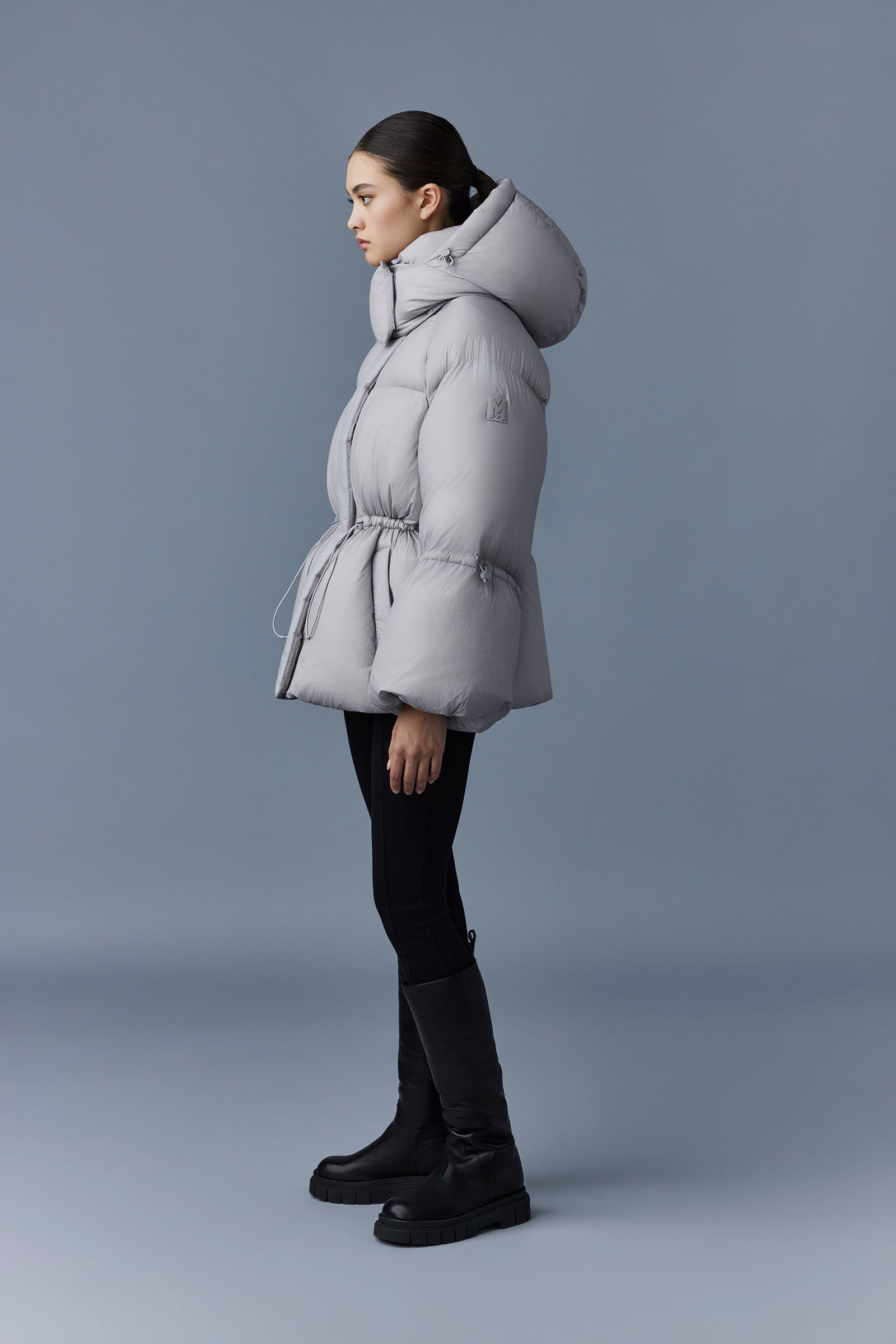 LEONE 2-in-1 down jacket with removable hood - 3