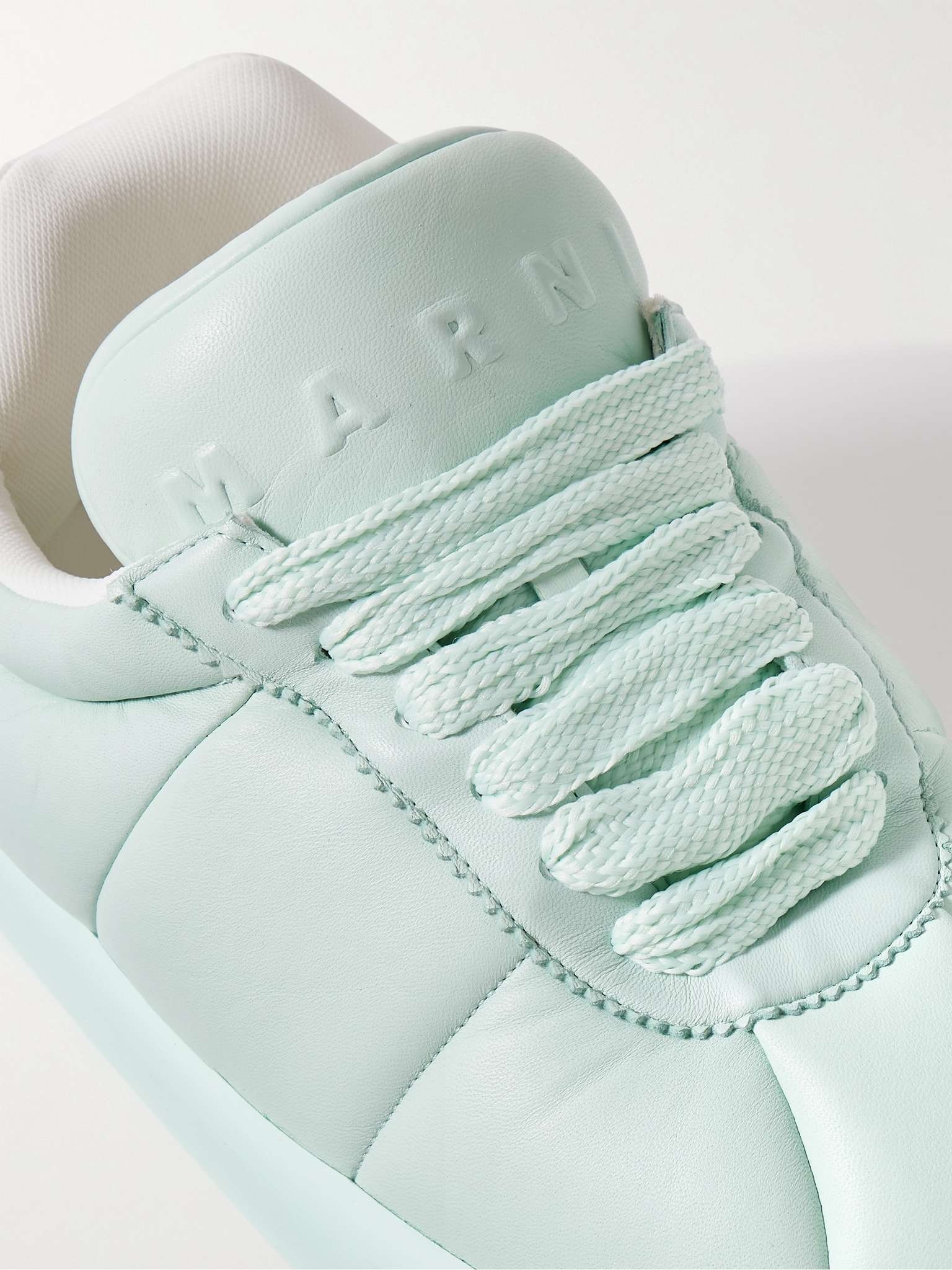 Bigfoot 2.0 Logo-Embossed Padded Quilted Leather Sneakers - 5
