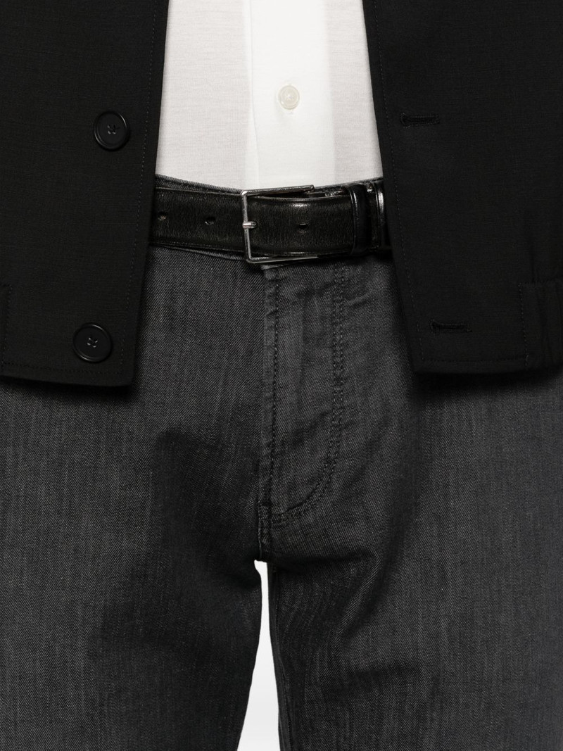 logo-plaque jeans 5