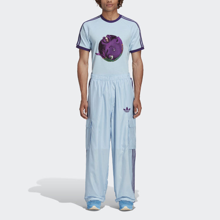 adidas originals Originals x Kerwin Frost Crossover Cartoon Pattern Printing Sports Short Sleeve Pin - 3