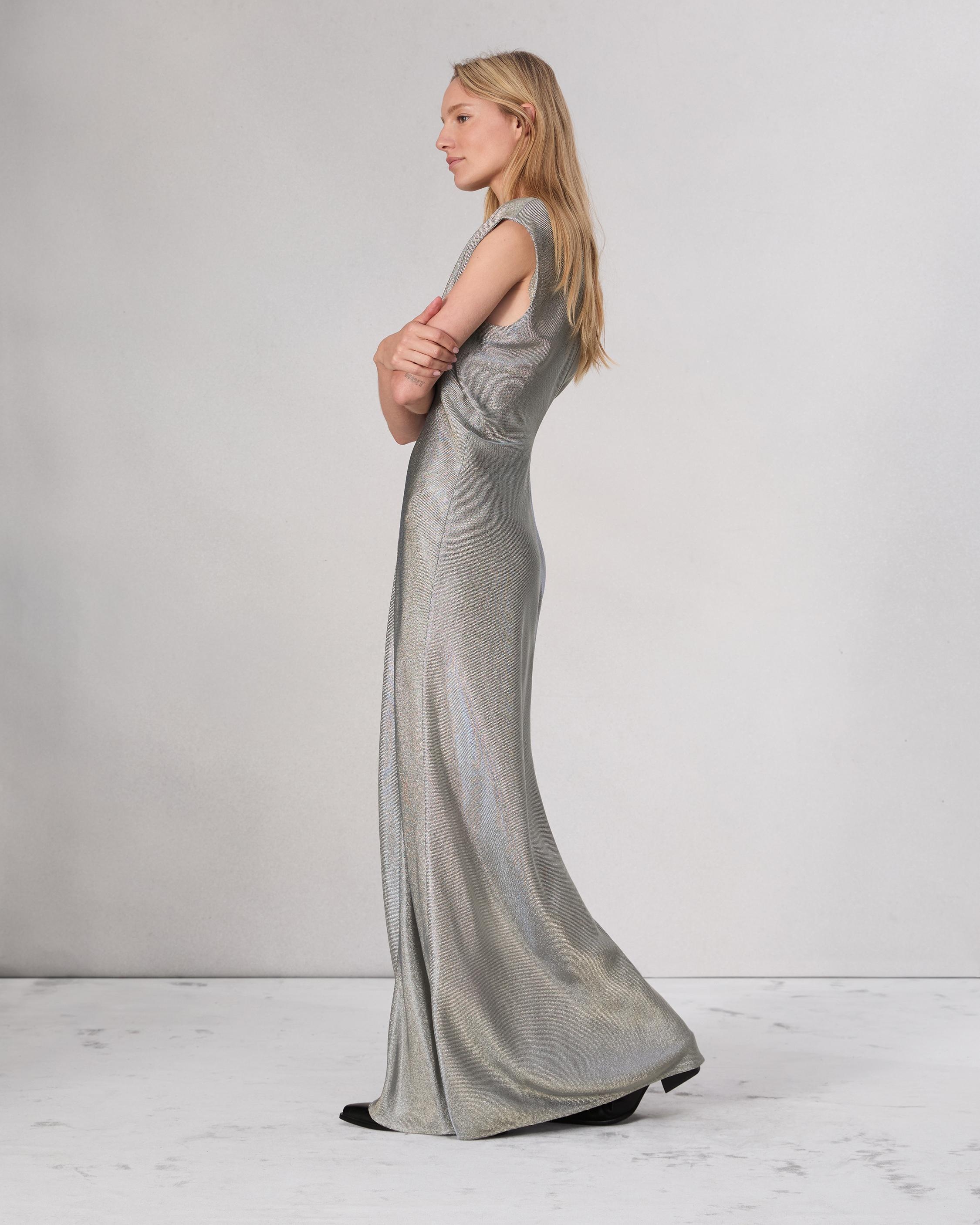 Marie Metallic Dress - 4