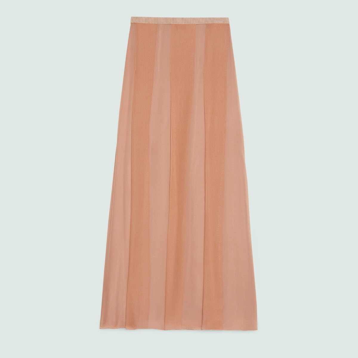 Silk chiffon skirt - 1