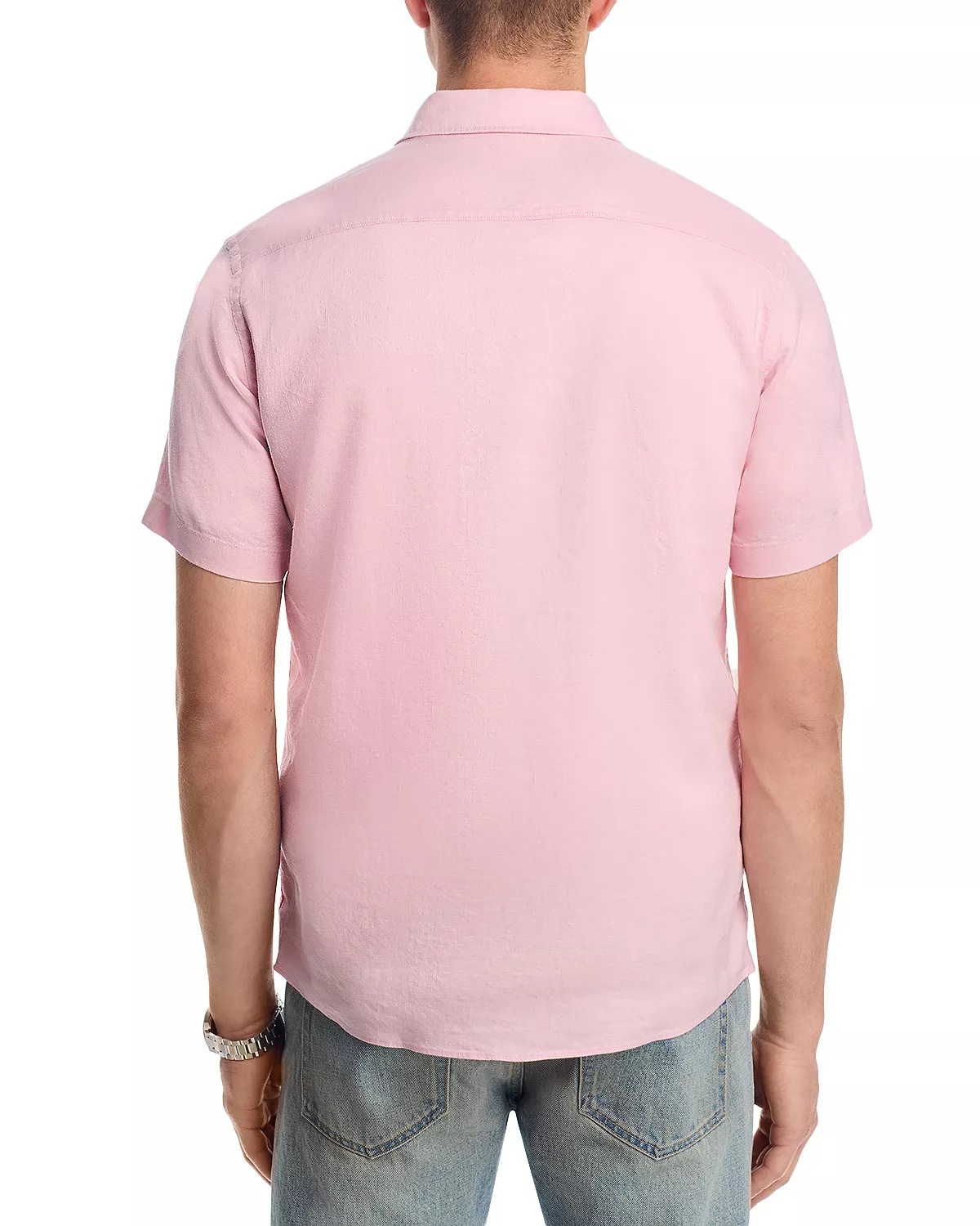 Stretch Linen Roan Slim Fit Shirt - 3