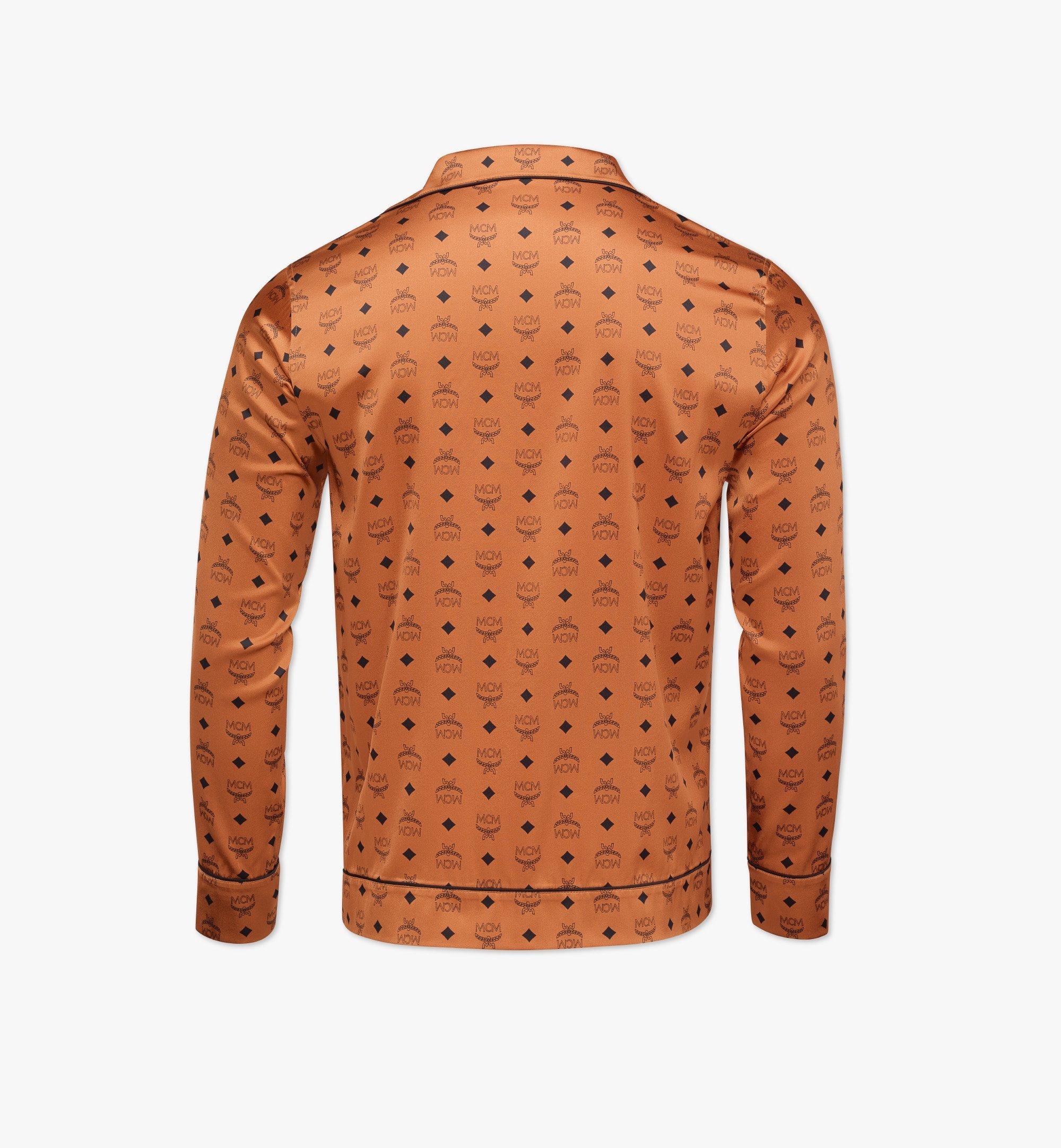 Classic Logo Silk Pajama Shirt - 3