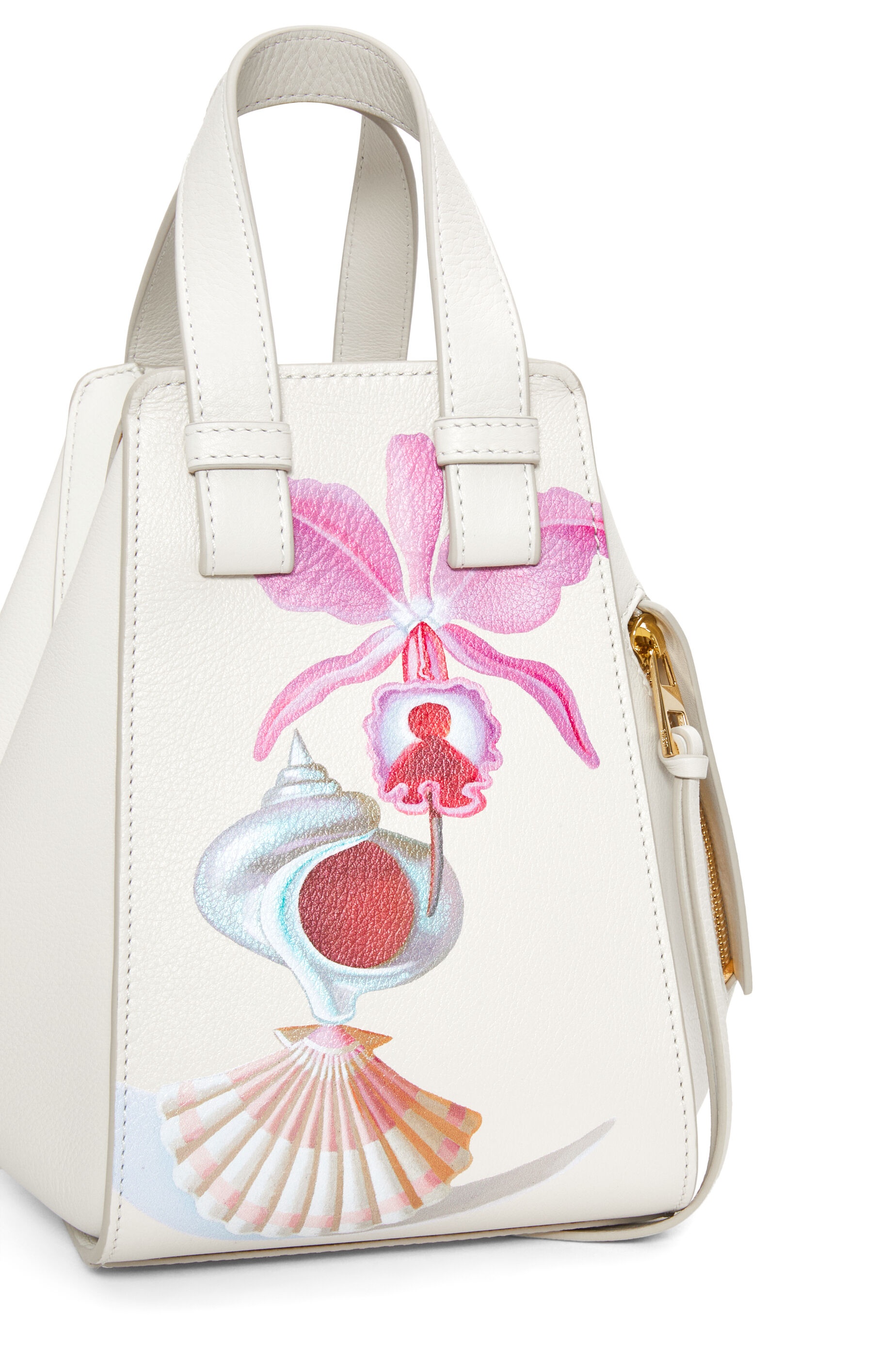 Maruja Mallo Hammock compact bag in classic calfskin - 8