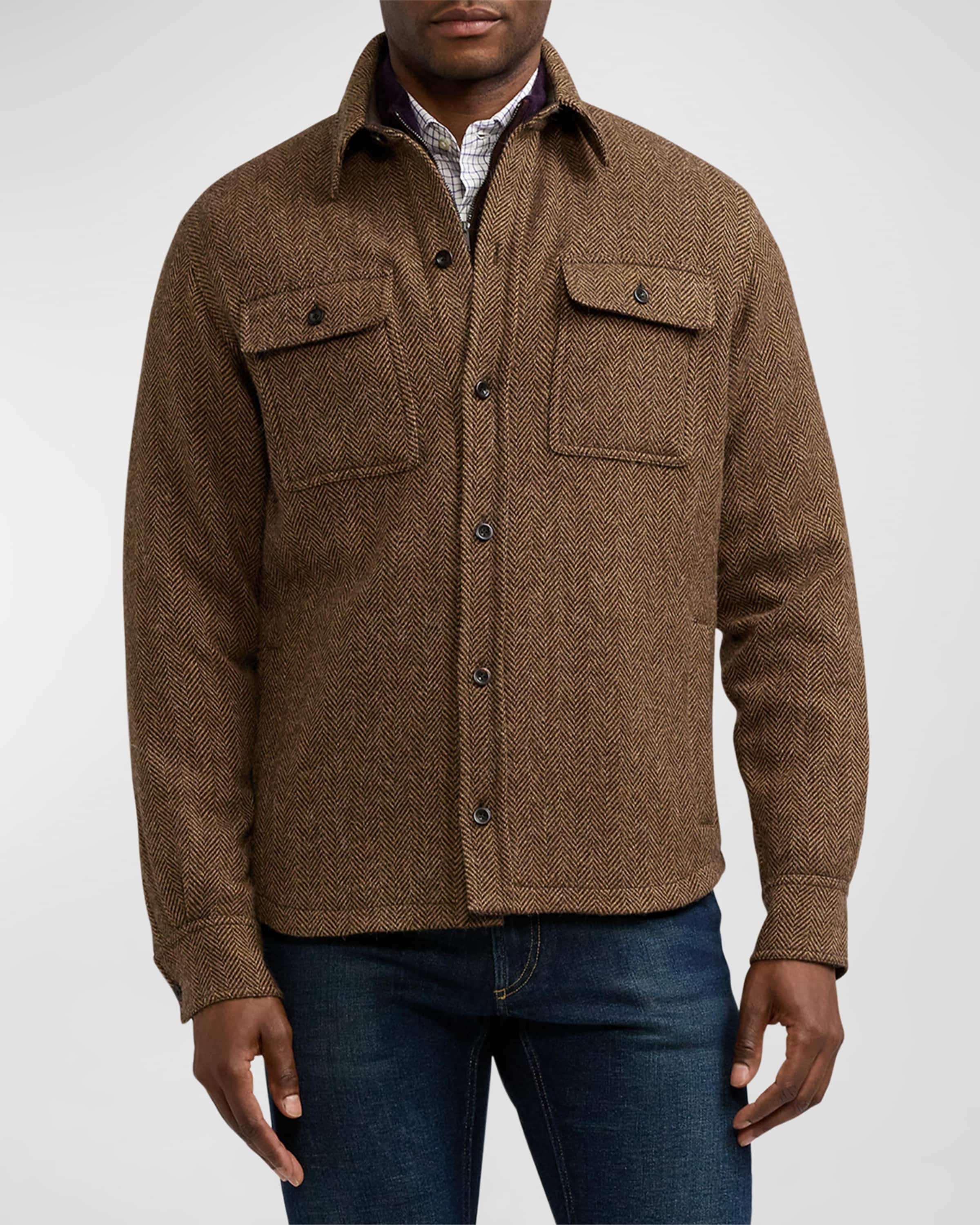 Men's Wool-Cashmere Overshirt - 2