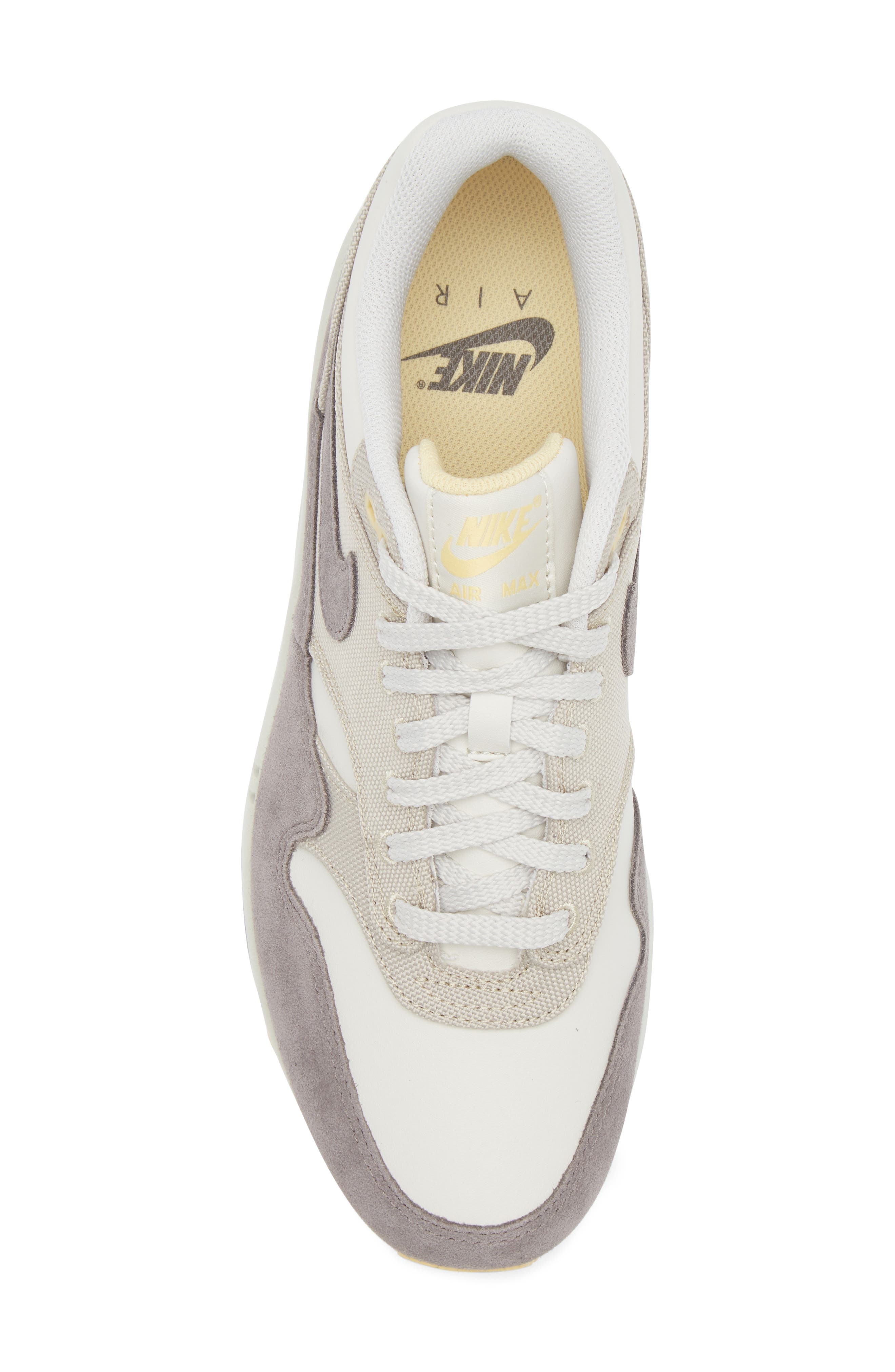 Nike Air Max 1 Premium Sneaker in Light Bone/Cave Stone at Nordstrom - 5
