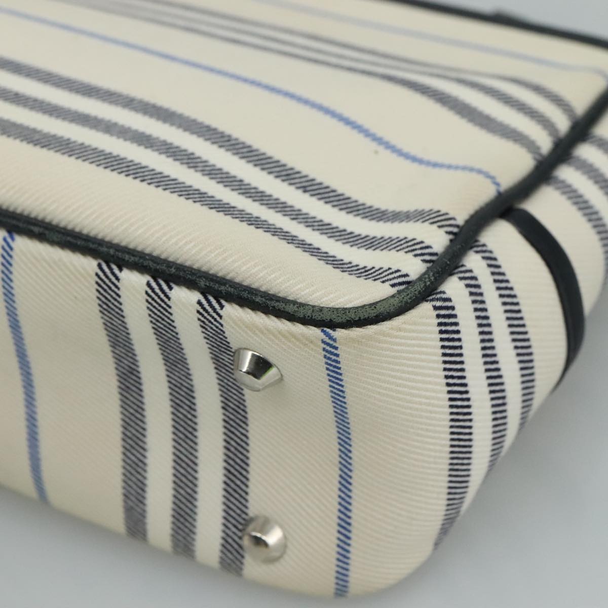 Burberry Shoulder Bag Canvas White - 15