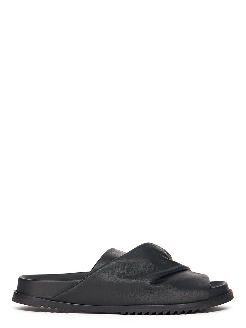 Mobius Granola leather slides 1