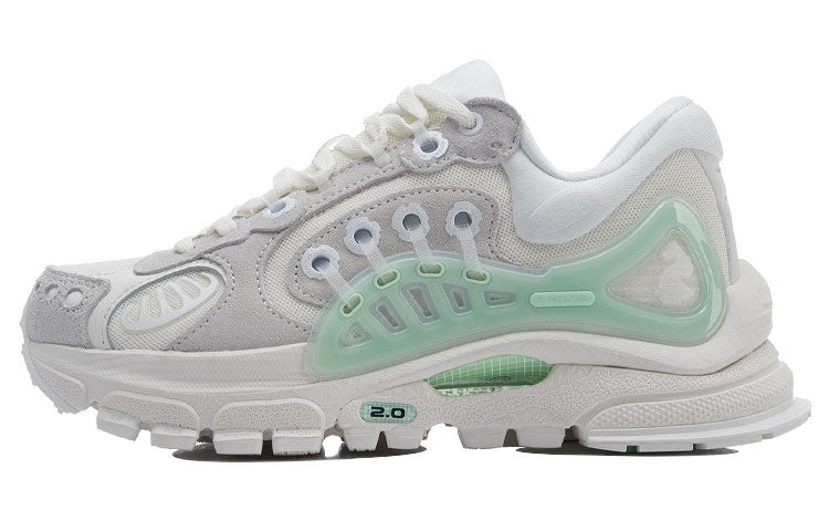(WMNS) Li-Ning Furious Rider Ace 2 x Paris Fashion Week 'Grey Green' ARHR092-2 - 2