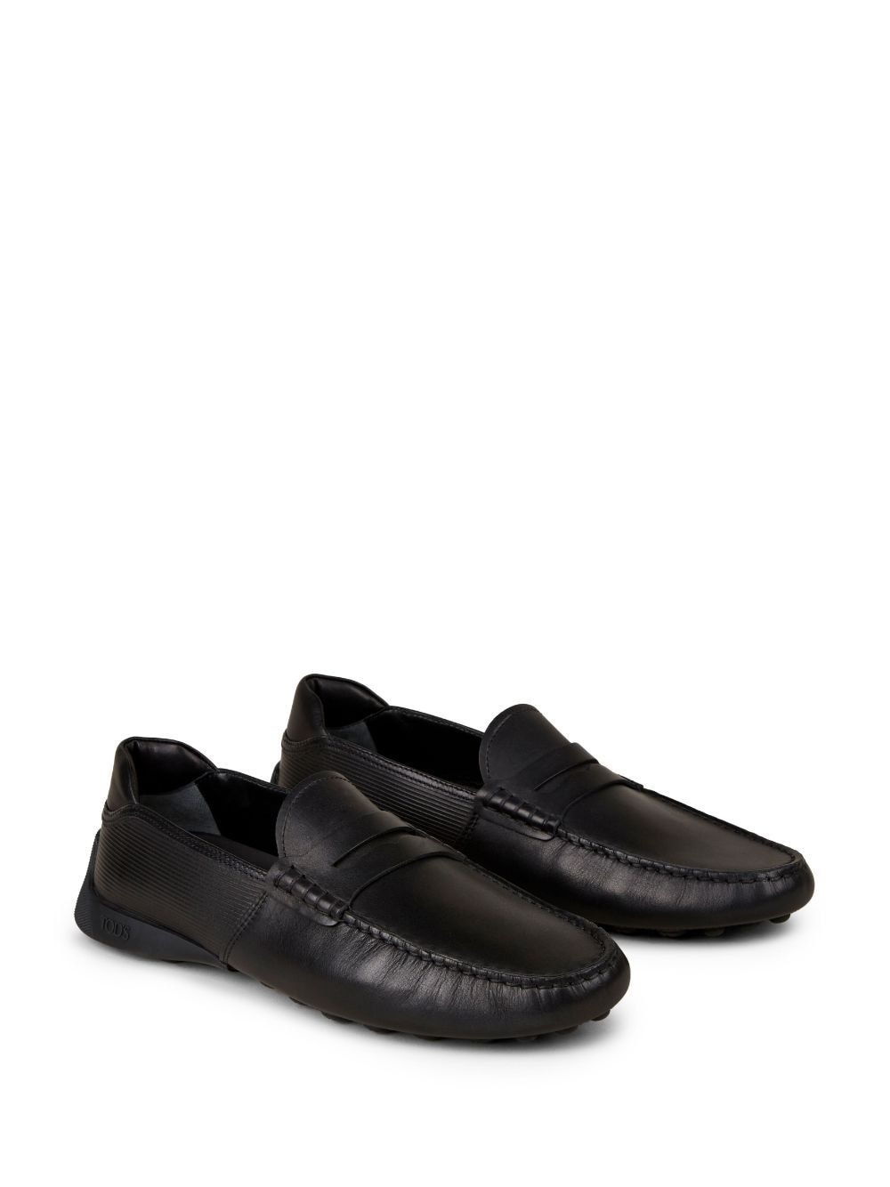 Automobili Lamborghini slip-on leather driving shoes - 2