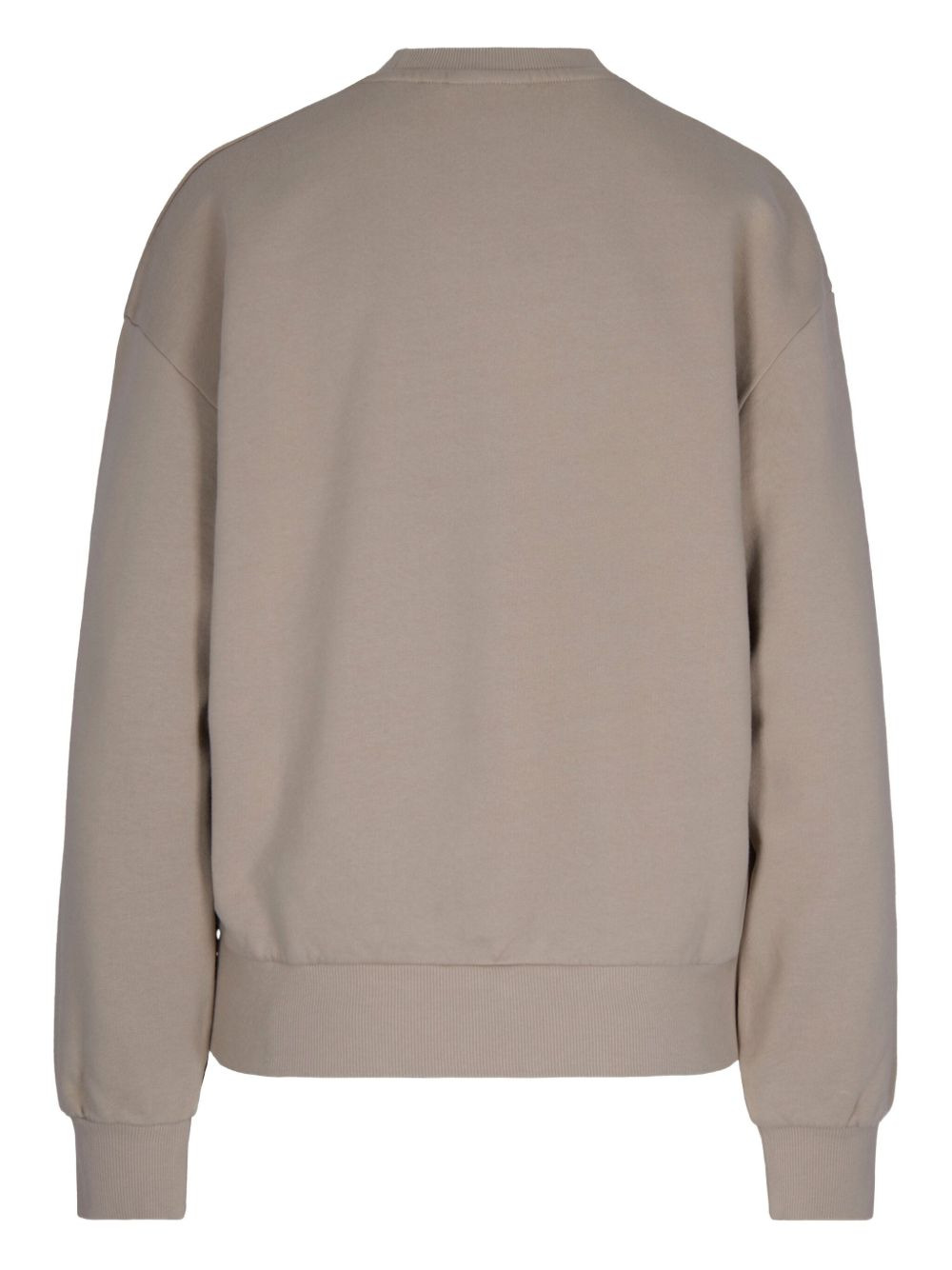 embroidered-logo cotton sweatshirt - 2