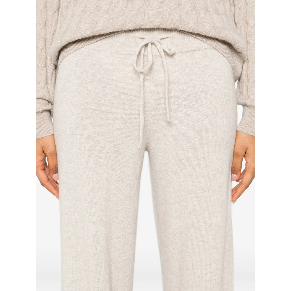 Lisa Yang Neutrals Trousers - Straight Trousers Women - 2