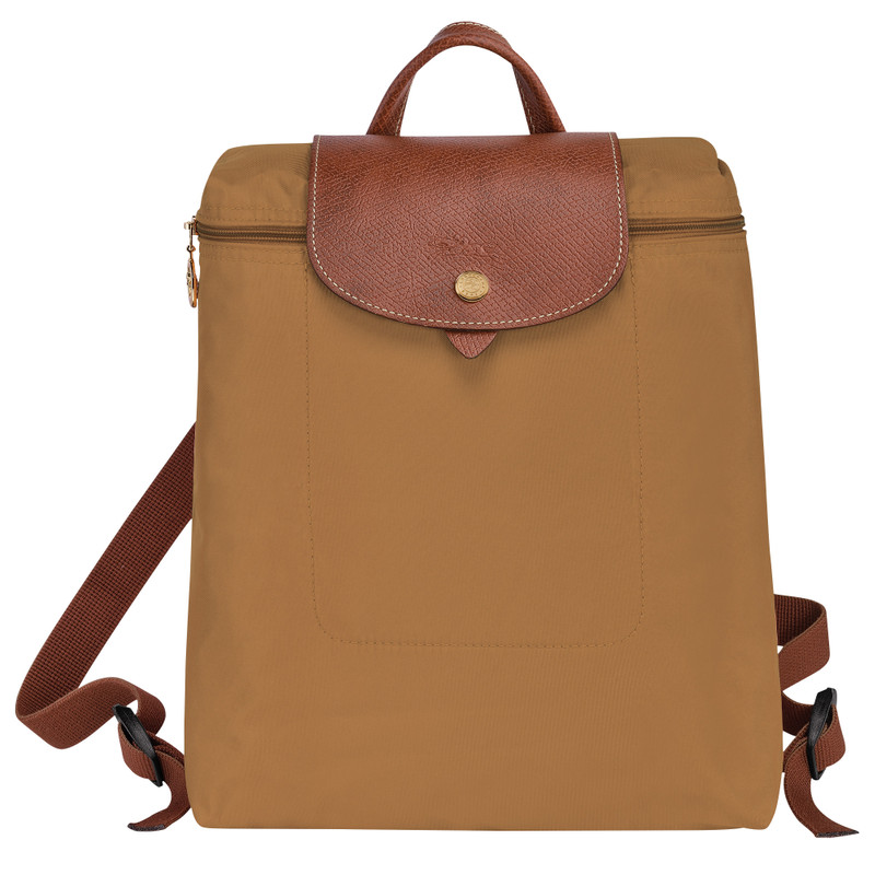 Le Pliage Original M Backpack Fawn - Recycled canvas 1