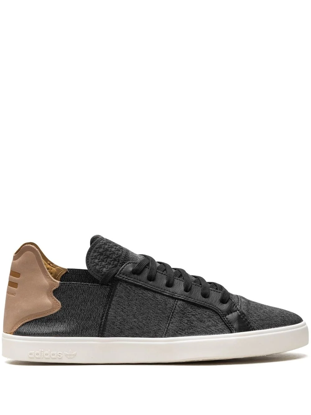 x Pharrell Williams Vulc Lace-Up "Core Black/Granite/Chalk White" sneakers - 1