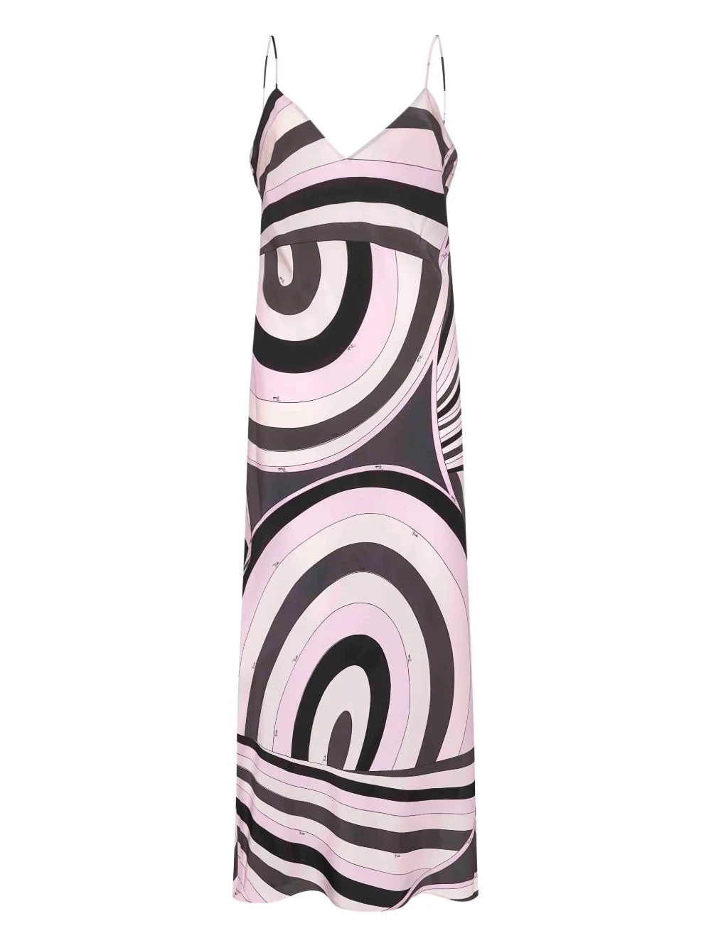 Iride-print maxi dress - 1