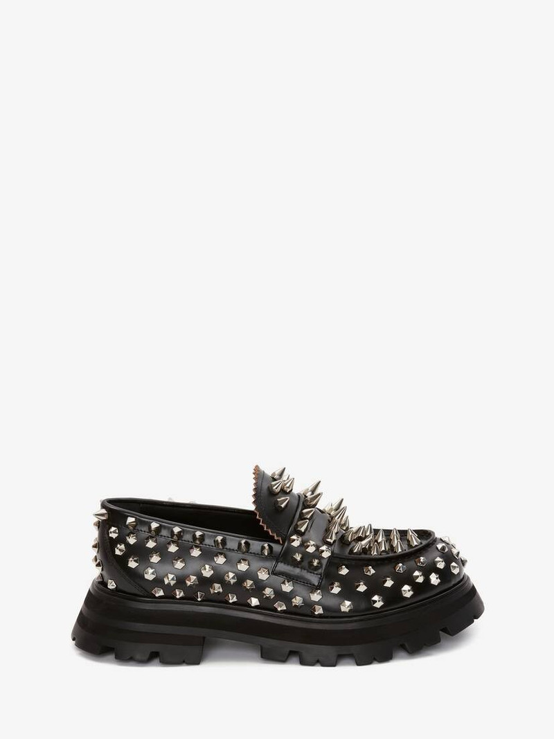 Wander Loafer in Black/silver 1