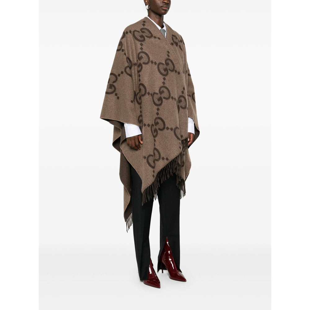 Gucci Brown Coats - Capes Women - 5