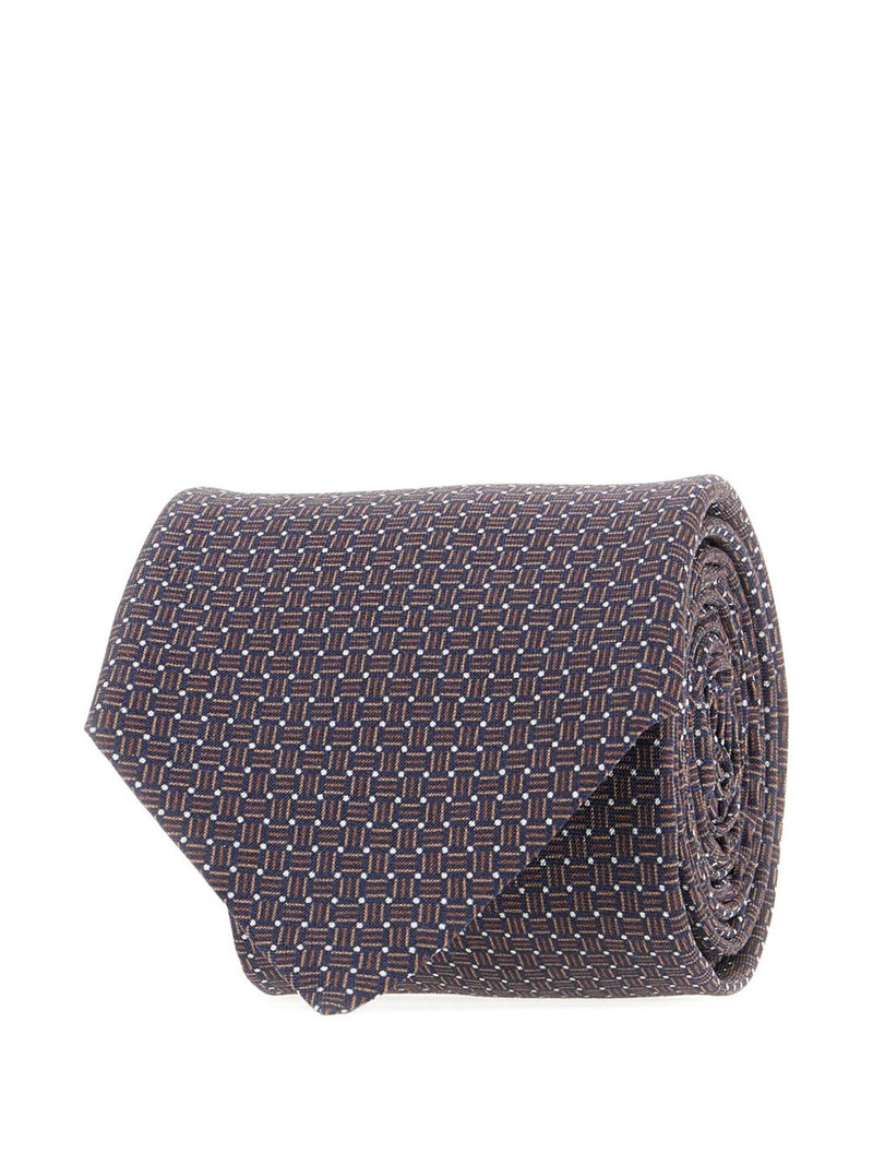 CORNELIANI silk tie outlook