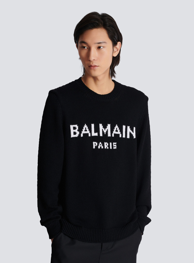 Wool Balmain Paris jumper 6
