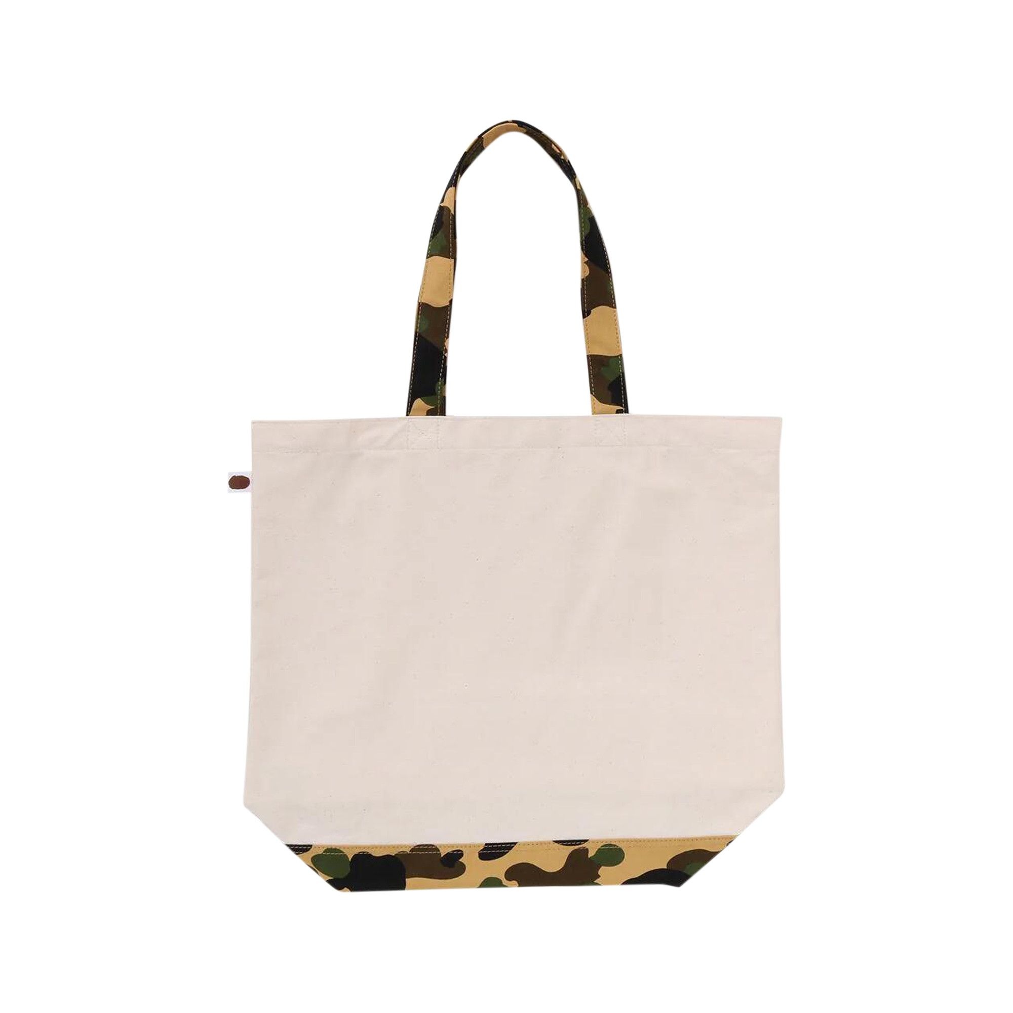 BAPE 1st Camo Ape Head Tote Bag 'Ivory' - 2