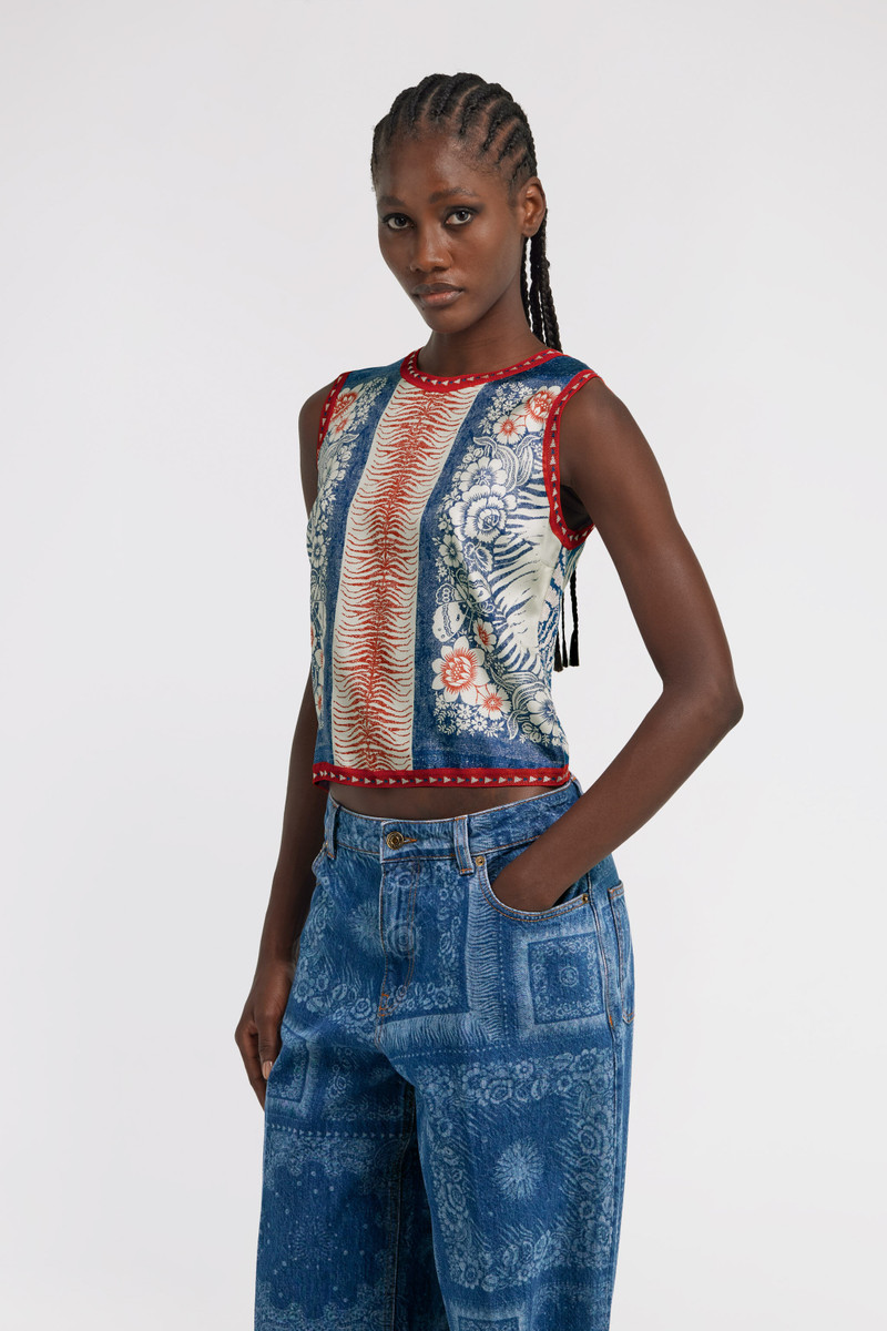 Bandana Print Top 5